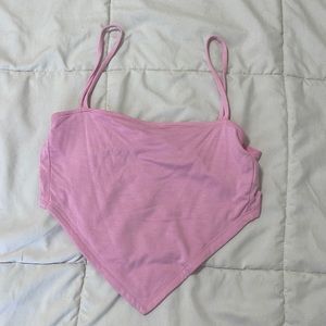 Pink tank top